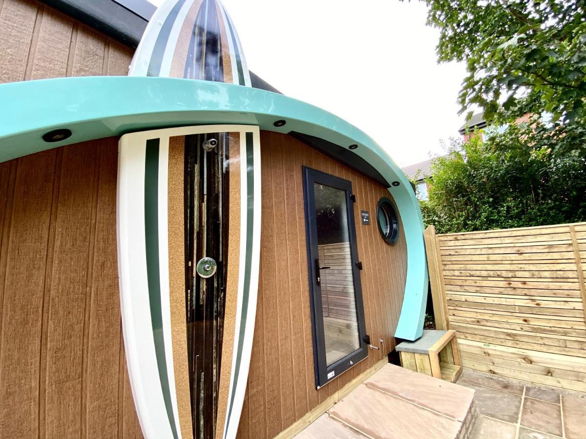 Elletson Park Wood Fired Hot Tubs, Caravans & Pods Pilling Ngoại thất bức ảnh