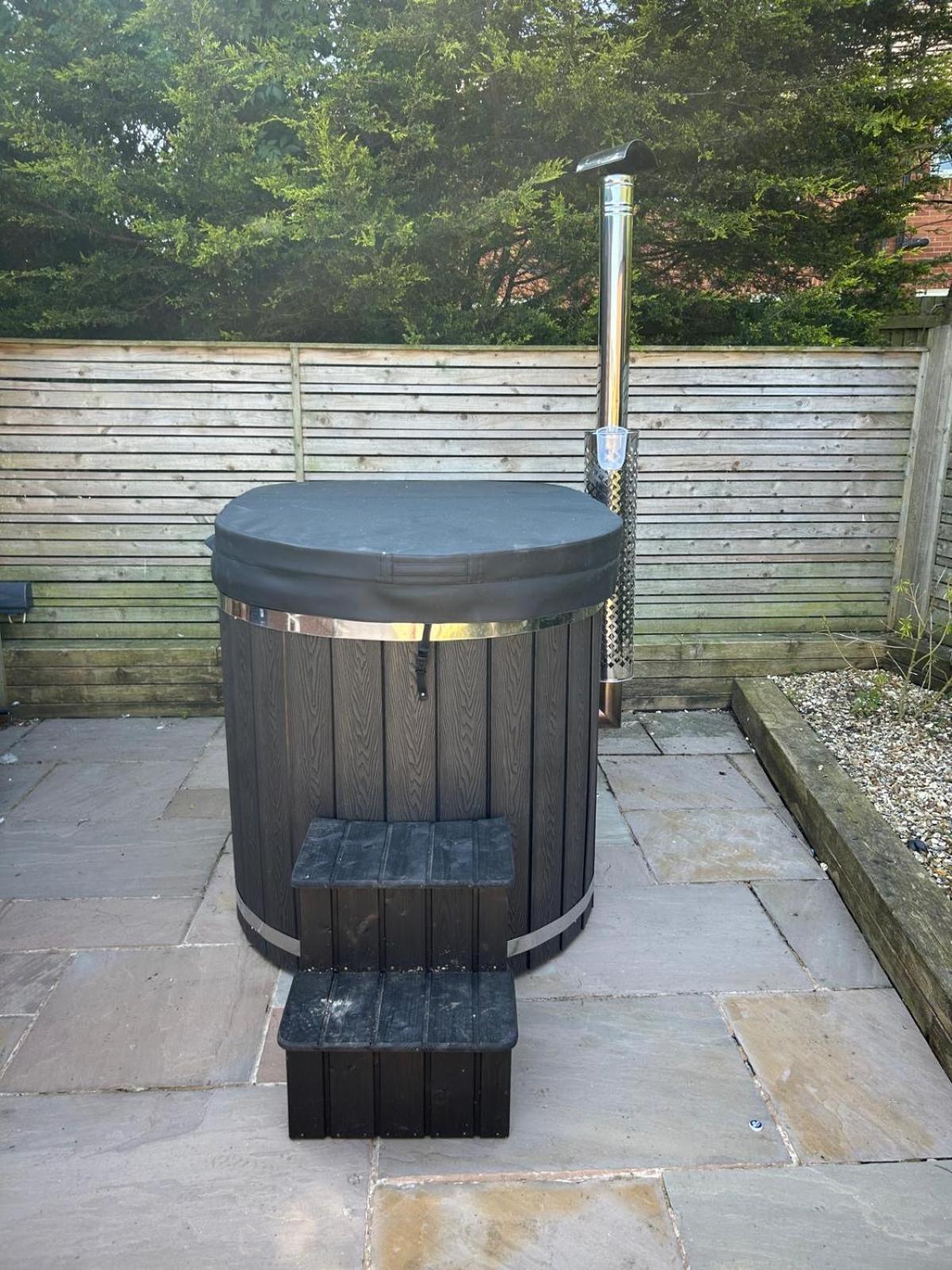 Elletson Park Wood Fired Hot Tubs, Caravans & Pods Pilling Ngoại thất bức ảnh